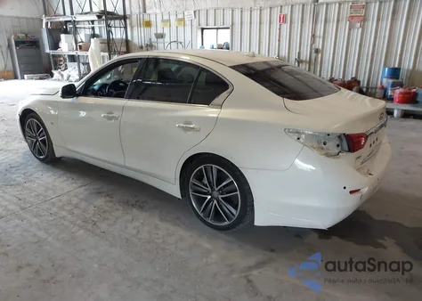 2015 Infiniti Q50 Sport z USA, uszkodzony, nr VIN JN1BV7AR4FM412362